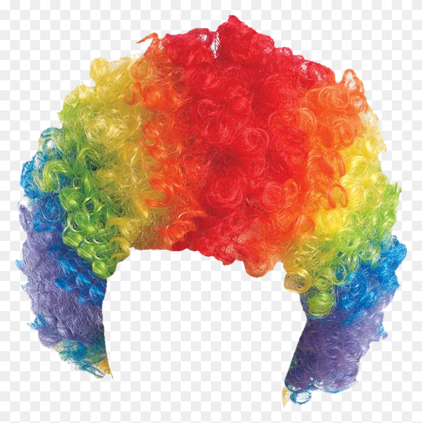 1024x1029 Colorful Hair Wig, Costume, Clothing, Apparel HD PNG Download