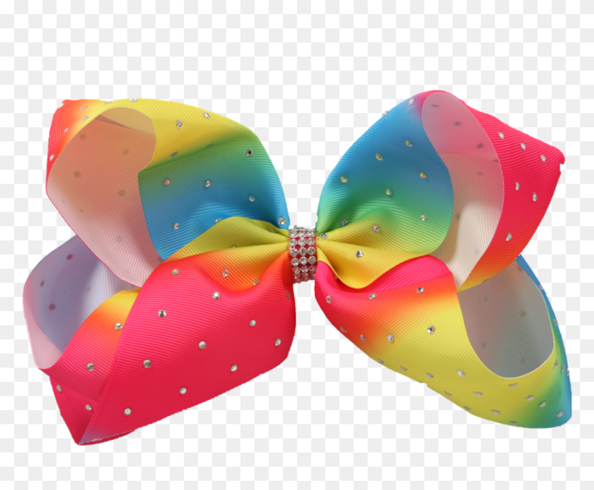876x711 Colorful Large 8 Inch Boutique Jojo Siwa Promotion Jojo Siwa Bow, Tie, Accessories, Accessory HD PNG Download