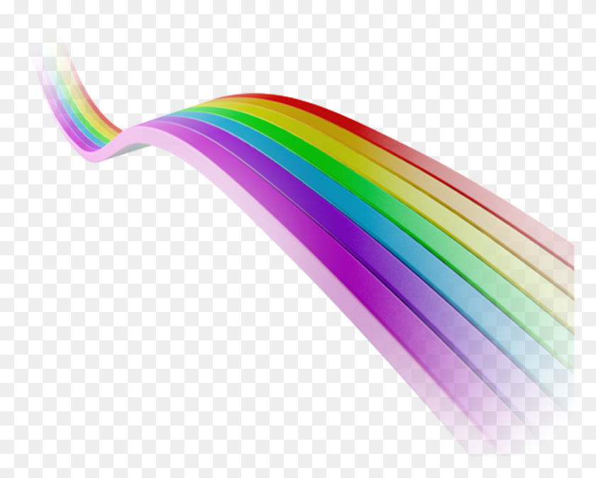 1013x798 Colorful Ribbon Cute Transparent Rainbow Lighting, Light, Graphics HD PNG Download