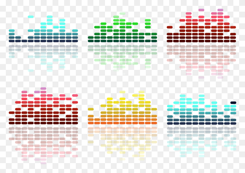 1500x1027 Красочные Звуковые Волны Graficos De Musica, Графика, Современное Искусство Hd Png Скачать