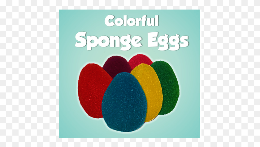 462x417 Colorful Sponge Eggs By Timothy Pressley And Goshman Poster, Rug HD PNG Download
