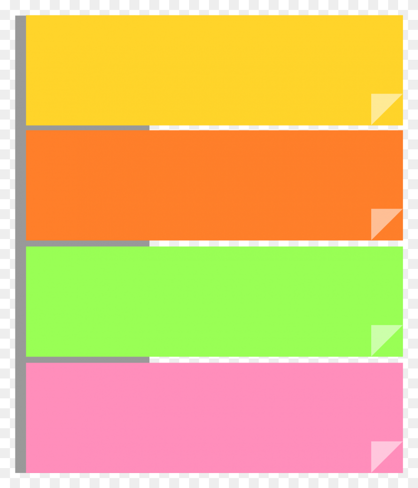 1610x1901 Colorful Sticky Notes, Text, Label, Number HD PNG Download
