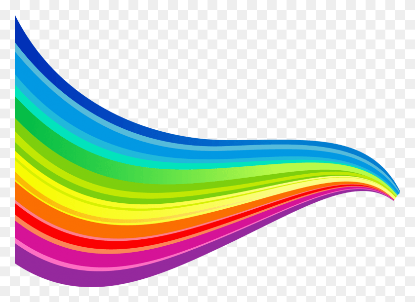 1600x1133 Colorful Waves Rainbow Wave, Light, Neon, Graphics HD PNG Download