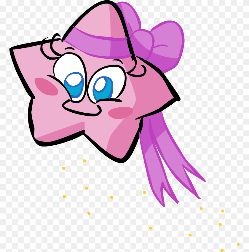 778x850 Coloridas E Em Preto E Branco Estrela Rosa Com Carinha, Purple, Clothing, Hat PNG