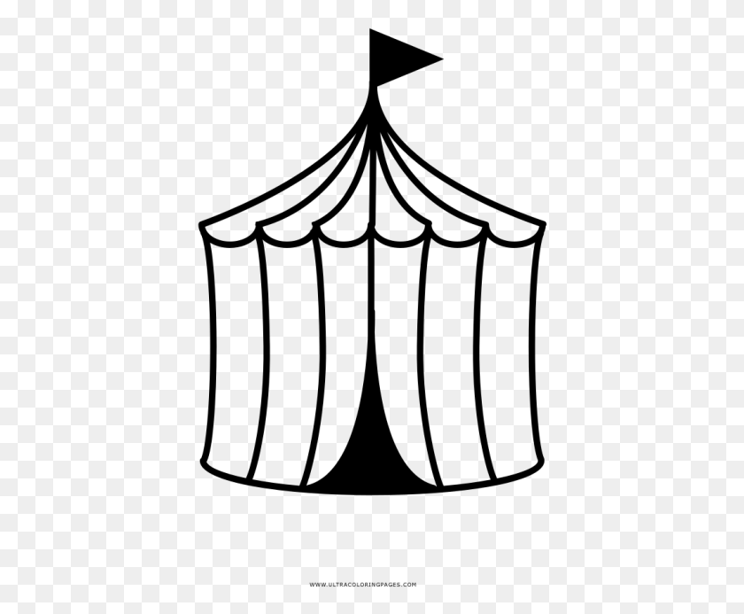 396x633 Coloring Book And Pages Circus Tent Coloring Page, Gray, World Of Warcraft HD PNG Download