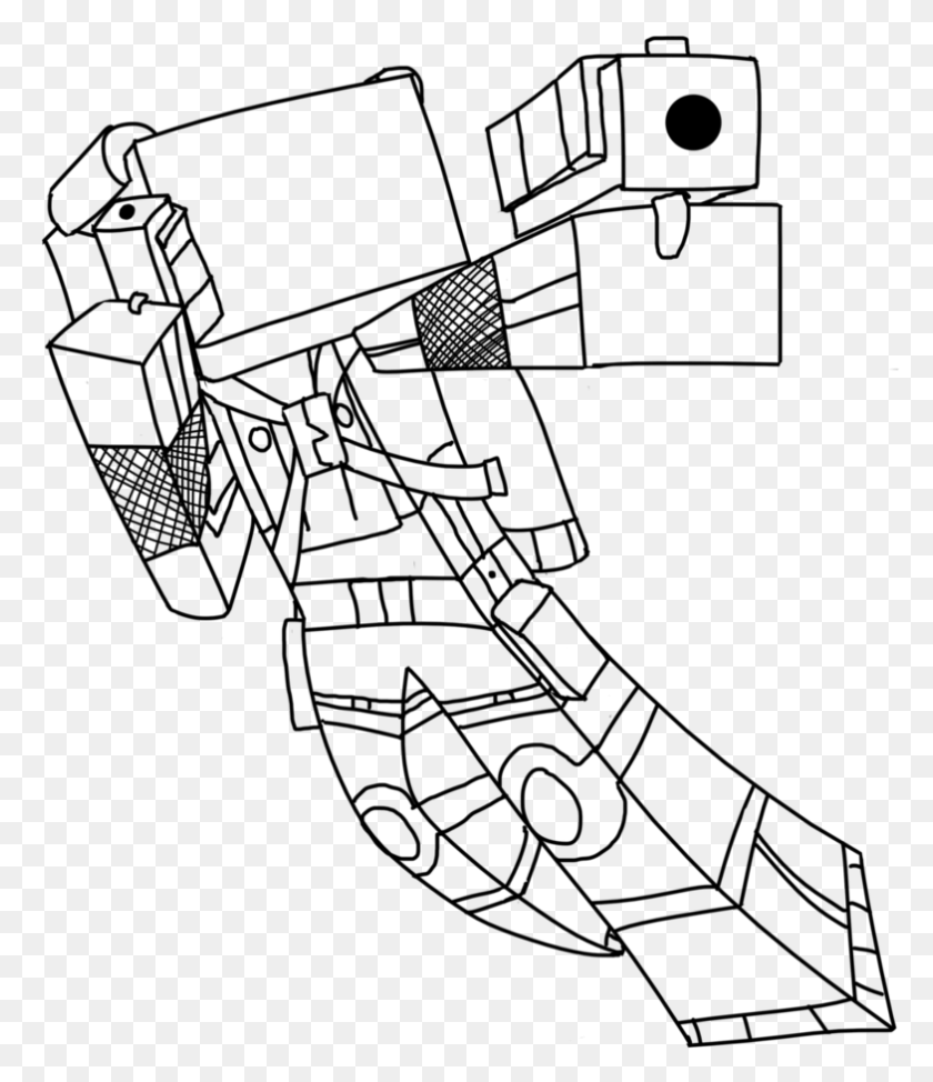 784x919 Coloring Pages Free Minecraft Coloring Pages Diamond Minecraft Skin Coloring Pages, Gray, World Of Warcraft HD PNG Download