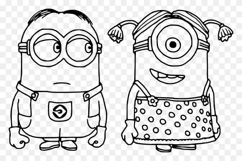 1200x768 Coloring Pages Free Minion, Bag, Texture, Backpack HD PNG Download