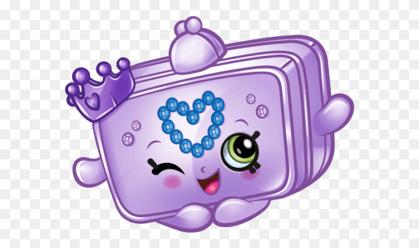 581x438 Coloring Pages Shopkins Season 5 Petkins, Purple, Birthday Cake, Cake HD PNG Download