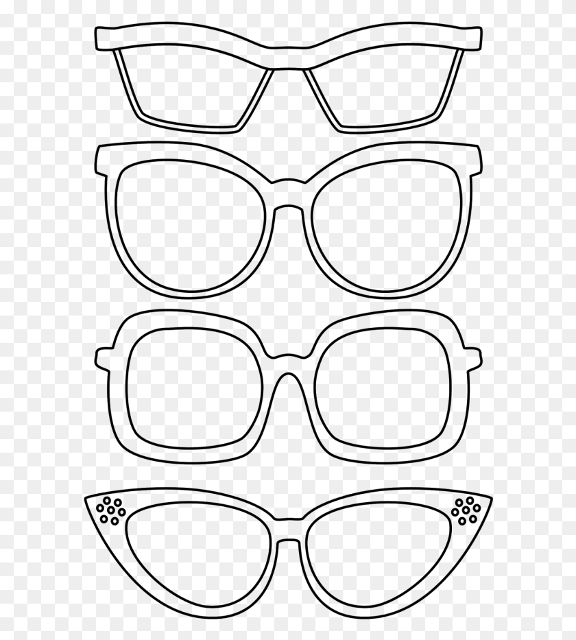 598x873 Coloring Worm Book Child Drawing Glasses Dessin Lunettes Colorier, Gray, World Of Warcraft HD PNG Download