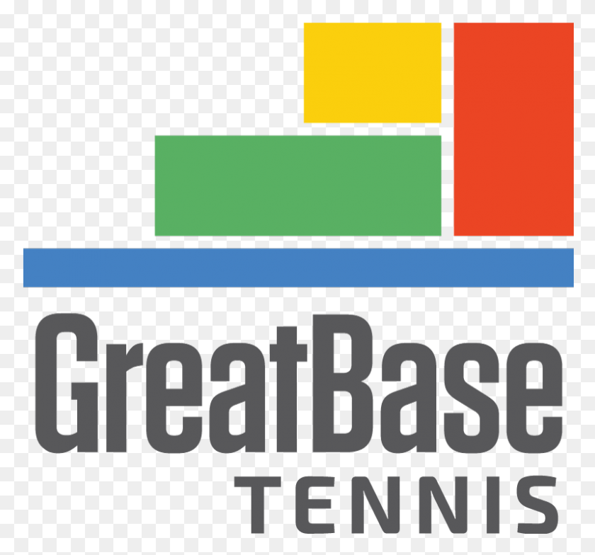 800x743 Цвета Greatbase Теннис, Текст, Логотип, Символ Hd Png Скачать