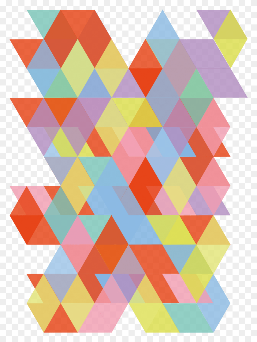 1225x1665 Colour Amp Shape Experimentation, Triangle, Graphics HD PNG Download