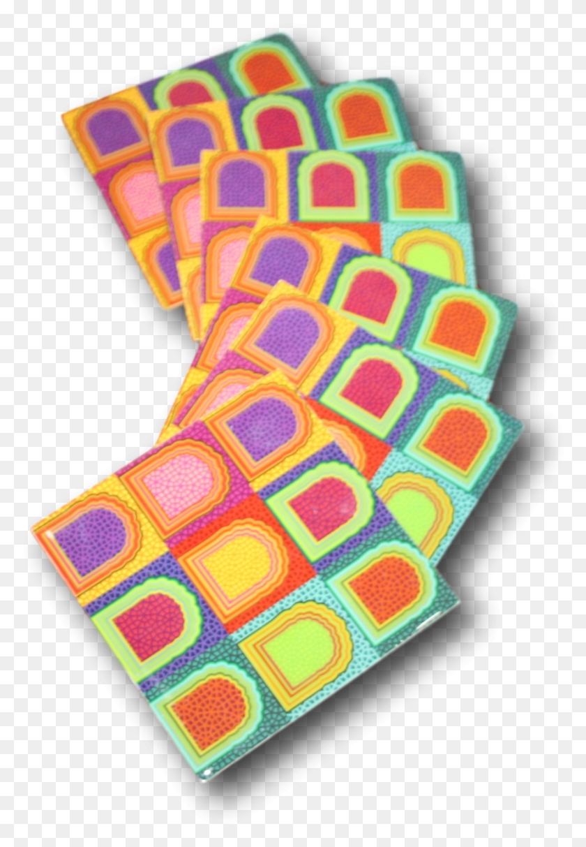 809x1196 Color Blast Coasters Шерстяные, Галстук, Аксессуары, Аксессуар Hd Png Скачать