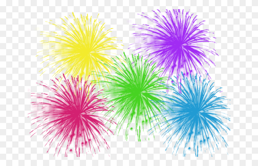 660x480 Color Blast Format Fireworks, Фиолетовый, На Открытом Воздухе, Природа Hd Png Скачать