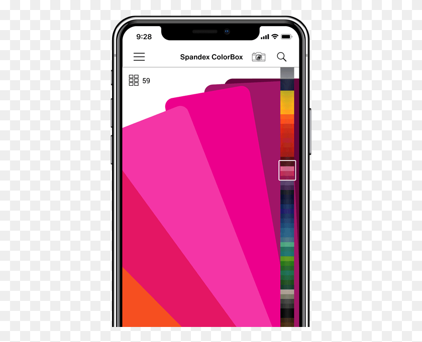 401x622 Colour Swatch App For Signmakers Graphic Producers Smartphone, Phone, Electronics, Mobile Phone HD PNG Download
