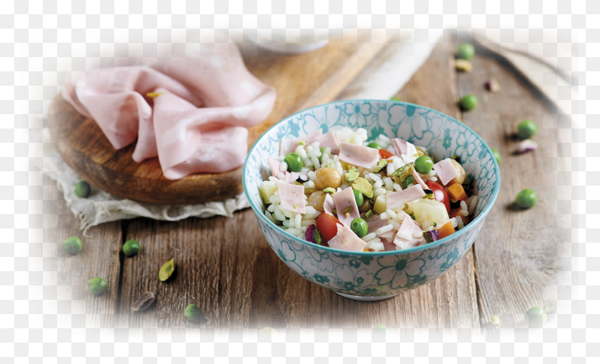 1024x592 Colourful Rice Salad With Mortadella Bologna Igp, Plant, Food, Bowl HD PNG Download