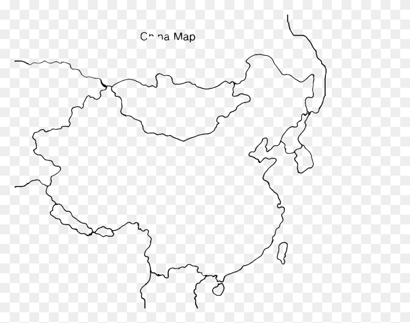 1200x927 Раскраски Карта Китая Карта, Диаграмма, Атлас, Участок Hd Png Скачать