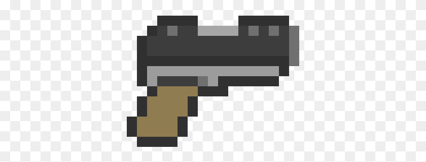 341x261 Colt M 1911 Firearm, Text, Minecraft, Cross HD PNG Download