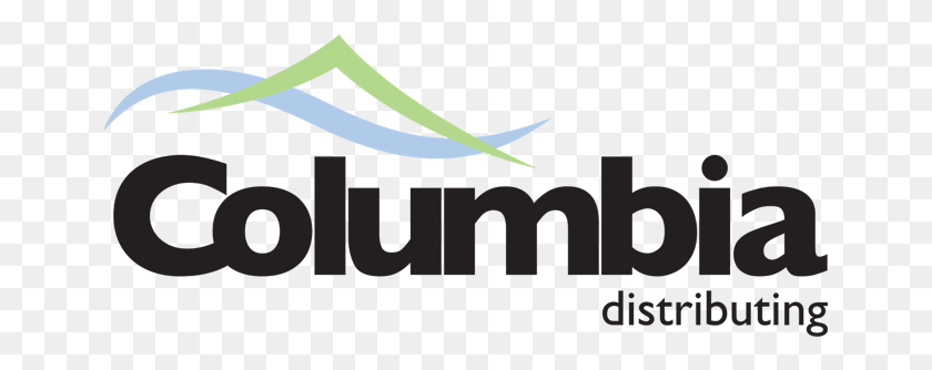 653x274 Columbia Distributing Portland Logo, Word, Text, Plant HD PNG Download