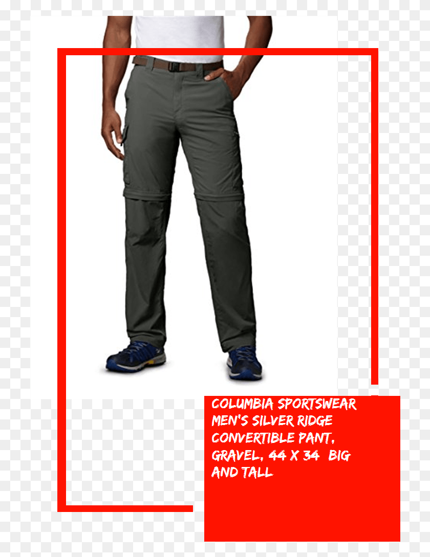 724x1029 Columbia Sportswear Men39s Silver Ridge Convertible Trousers, Pants, Clothing, Apparel HD PNG Download