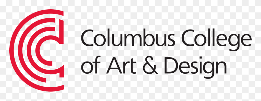 1200x408 Columbus College Of Art And Design Logo, Text, Alphabet, Letter HD PNG Download
