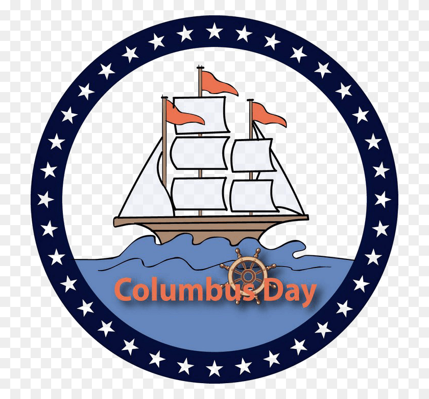 720x720 Columbus Day Image Michigan Great Lakes State, Label, Text, Logo HD PNG Download