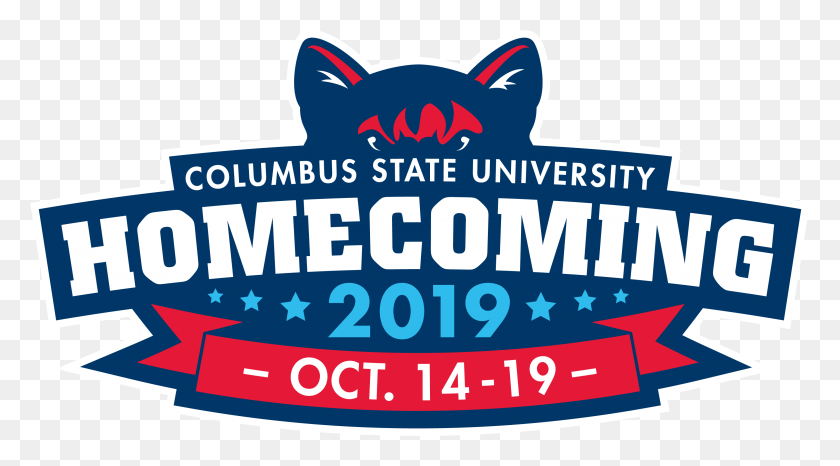 3042x1586 Columbus State Homecoming 2019, Label, Text, Symbol HD PNG Download