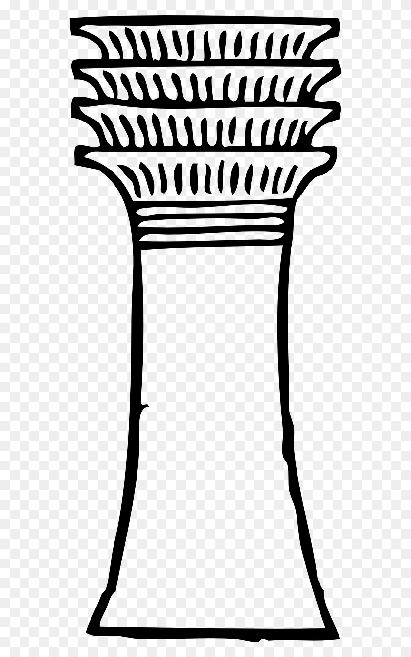 561x1281 Column Architecture Roman Greek Image Pillar Clip Art, Gray, World Of Warcraft HD PNG Download