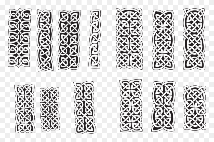 1280x813 Колонны Goticas Vector Кельтское Изображение Средневековые Узоры Ai, Коврик, Лицо, Узор Hd Png Скачать