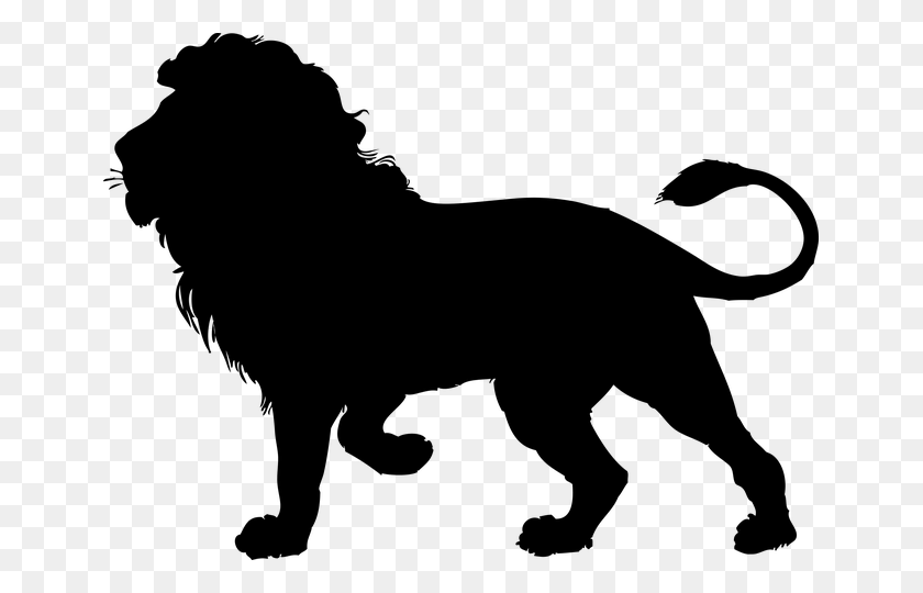 651x480 Com Animal Outline Earth Drawings Icons Lion Clipart Black, Gray, World Of Warcraft HD PNG Download