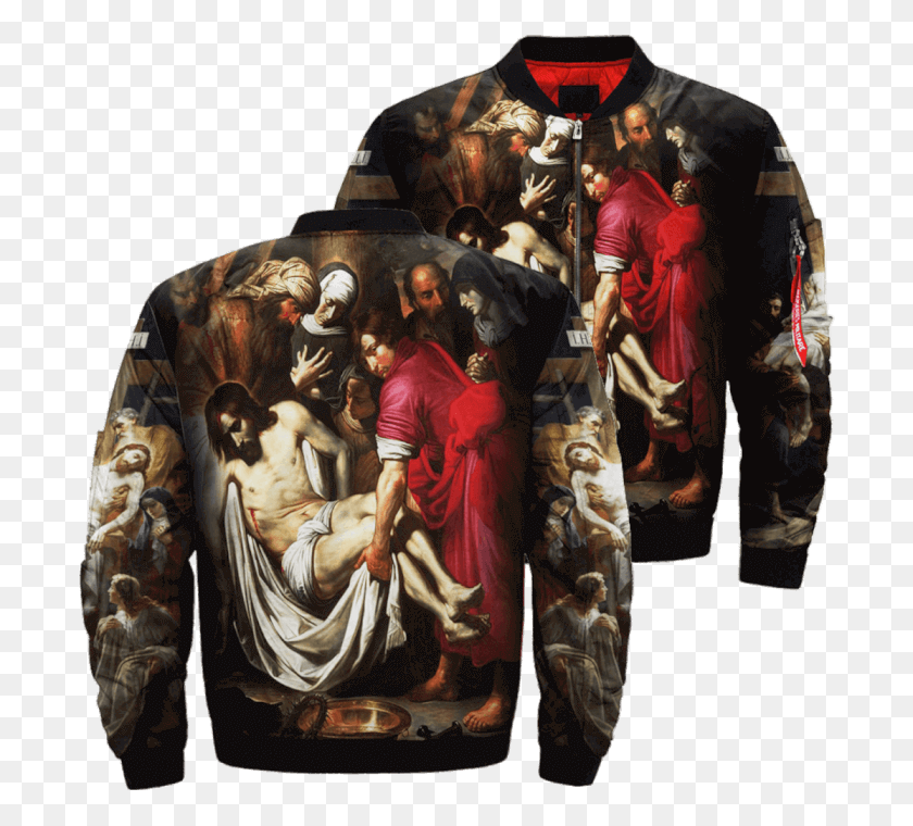 700x700 Com Descendants From The Cross Of Giorgio Vasari Over Jacket, Clothing, Apparel, Person HD PNG Download