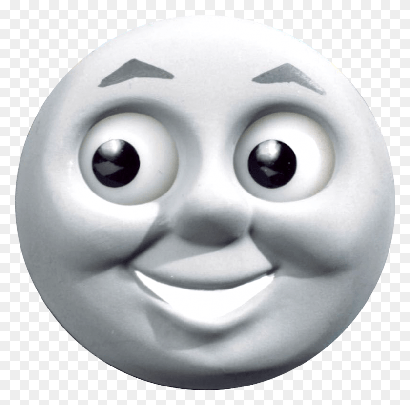 991x980 Com Images Blog Halloween2010 Thomast Thomas The Train Thomas And Friend Face, Sphere, Mask, Snowman HD PNG Download