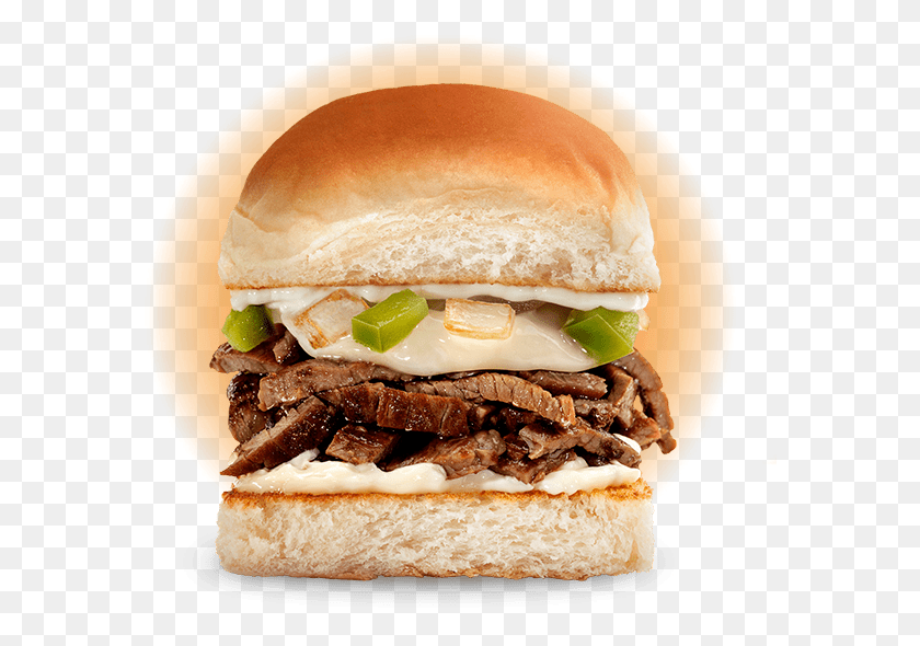 578x530 Com Philly Cheesesteak Cheeseburger, Burger, Food, Sandwich HD PNG Download