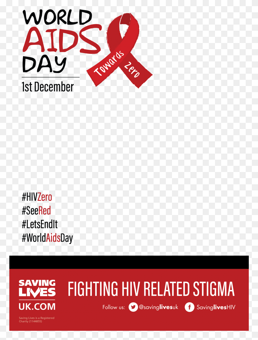 2482x3334 Descargar Png Com Savinglivesuk Vih Aids Día Mundial De La Acción Humana, Texto, Símbolo, Logotipo Hd Png