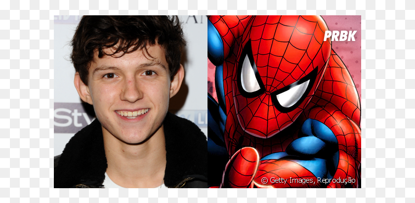 623x351 Com Tom Holland Ser Thank You Card Birthday Spiderman, Person, Human, Face HD PNG Download