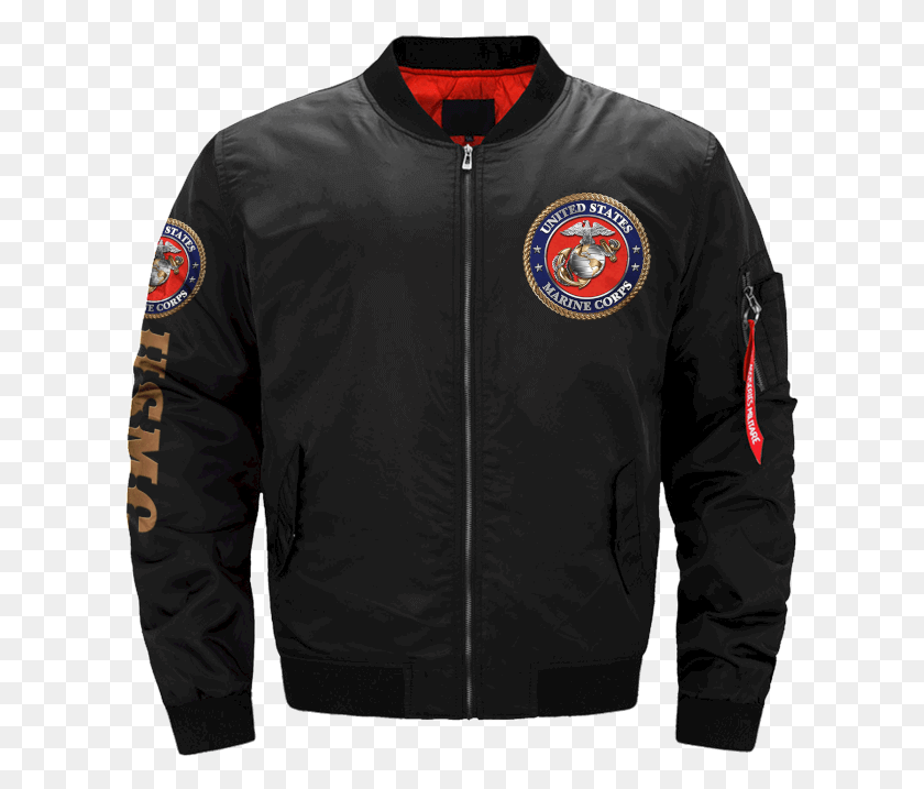 613x657 Com United States Marine Corps Veteran Over Print Jacket Jacket, Clothing, Apparel, Coat HD PNG Download