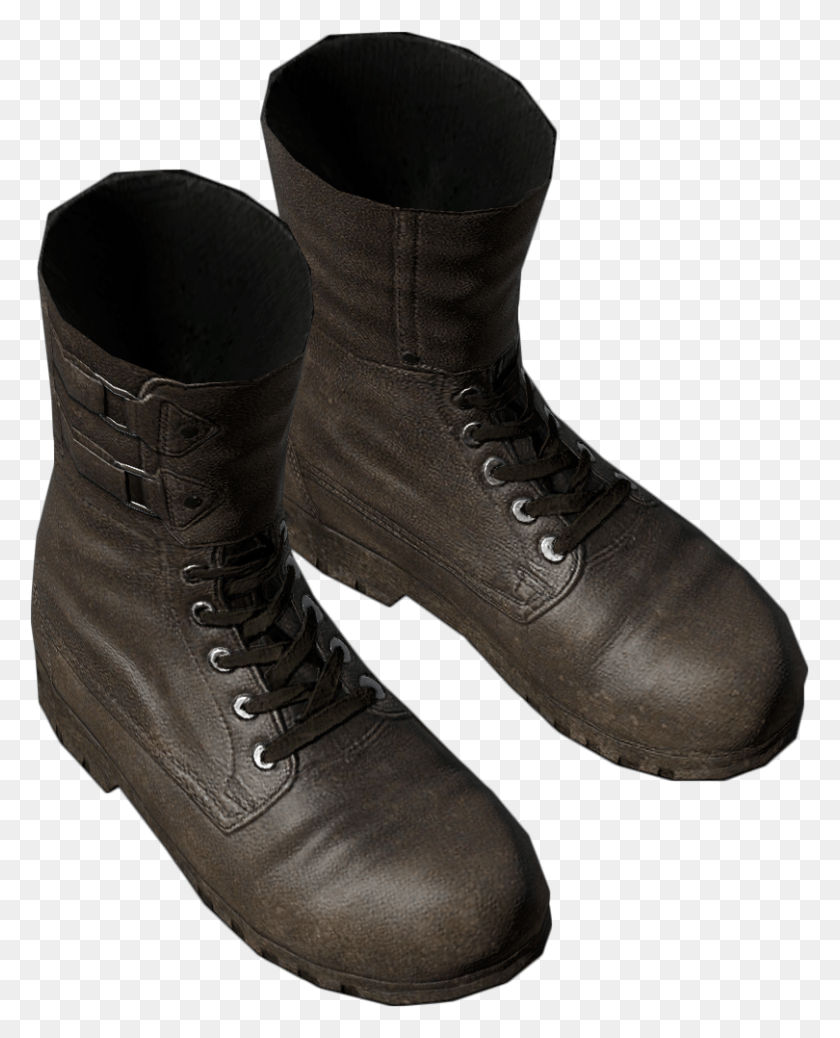 810x1016 Combat Boots Dayz, Clothing, Apparel, Footwear HD PNG Download