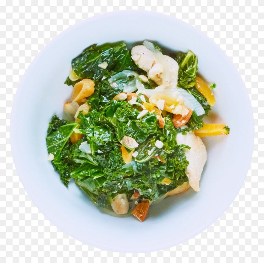 960x958 Combine Chicken And Kale, Bowl, Dish, Meal HD PNG Download
