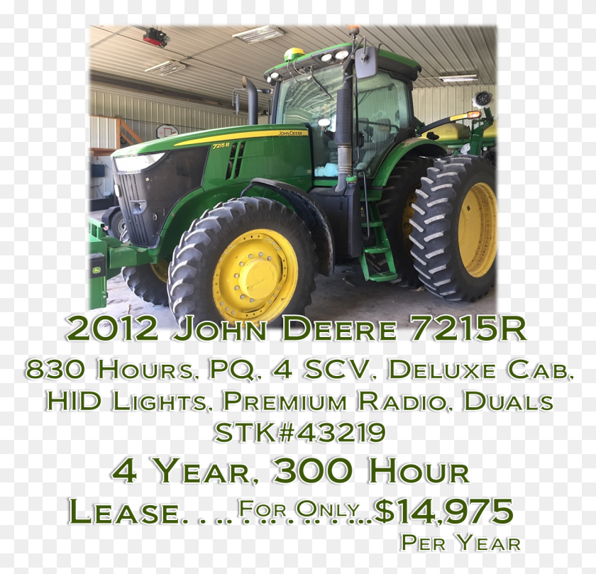 1221x1173 Combine Financing Special, Tractor, Vehicle, Transportation HD PNG Download