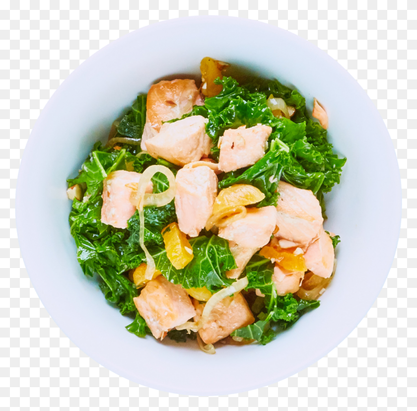 960x946 Combine Salmon And Kale, Plant, Bowl, Dish HD PNG Download