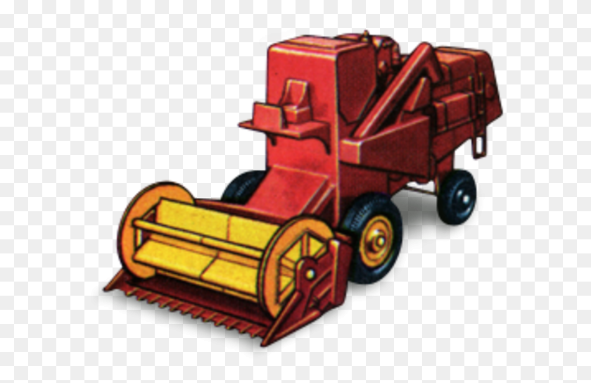 593x484 Combine Tractor Clipart Red Combine Harvester Clipart, Transportation, Vehicle, Truck HD PNG Download