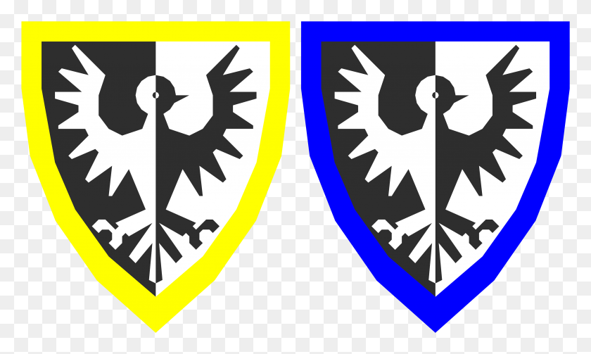 3556x2020 Combining A Banner And Shield Black Falcon Crest Roblox, Armor, Logo, Symbol HD PNG Download