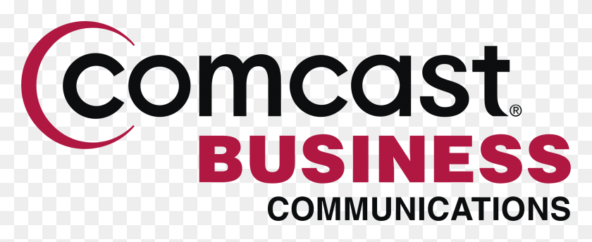 2400x876 Comcast Business Communicat Logo Прозрачный Логотип Comcast Прозрачный, Текст, Алфавит, Word Hd Png Скачать