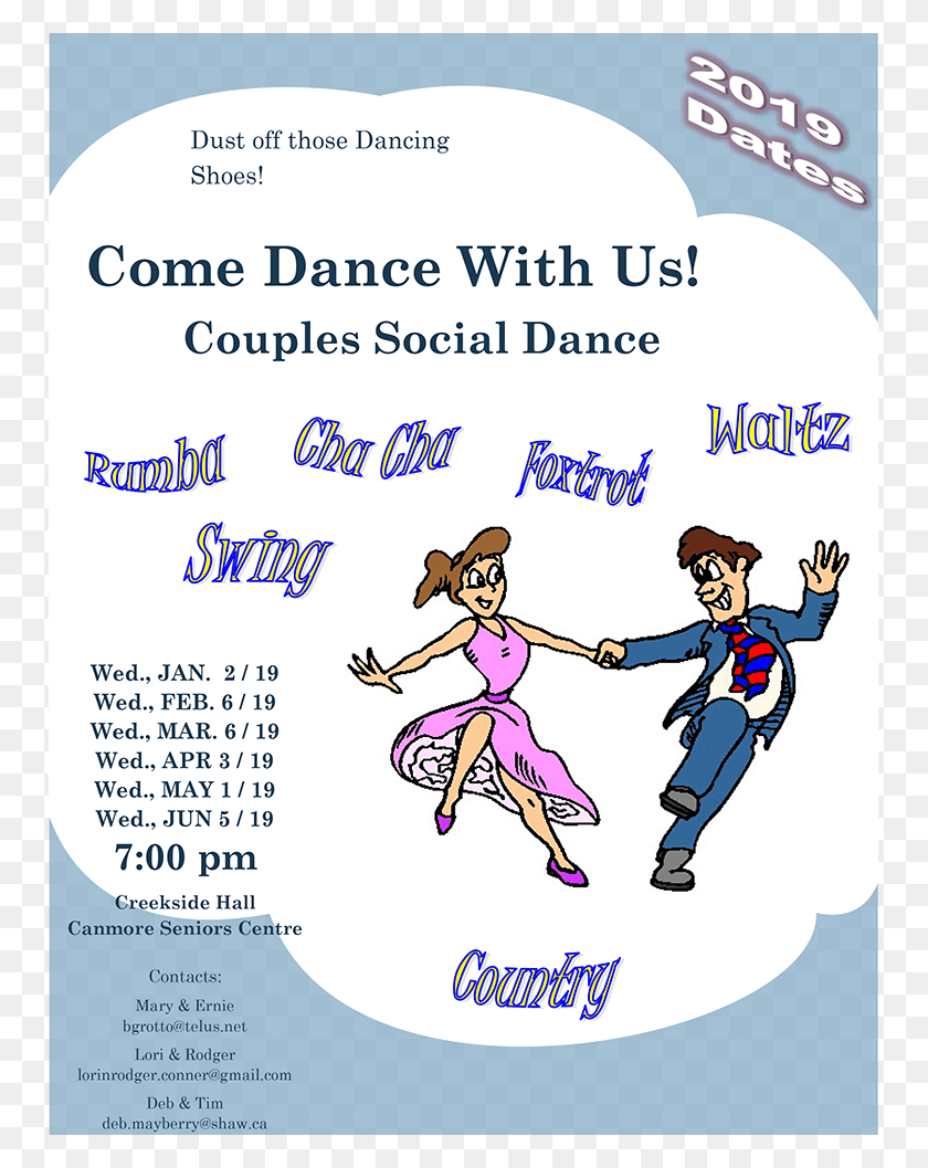 751x997 Come Dance With Us Homecoming Dance Cartoon, Person, Human, Advertisement HD PNG Download