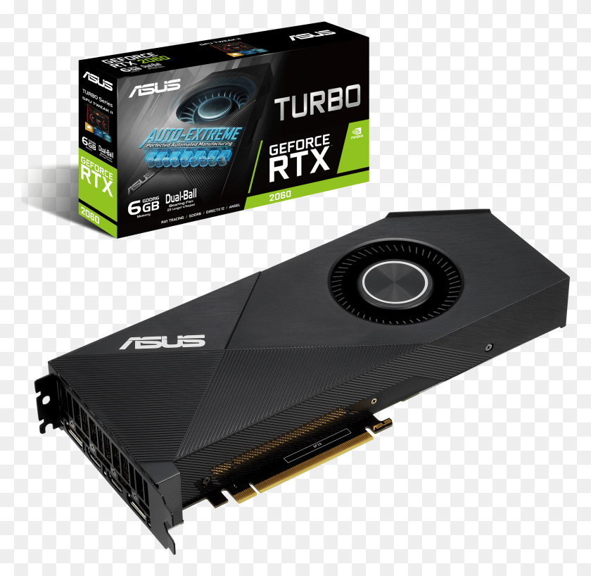 2932x2852 Come With Two Wing Blade Fans But It Also Has Ip5x Asus Turbo Rtx2060 HD PNG Download