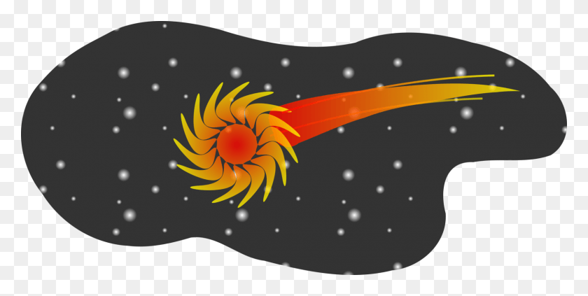 1609x750 Comet Computer Icons Drawing Meteoroid Comets Clipart, Outdoors, Nature, Pillow HD PNG Download