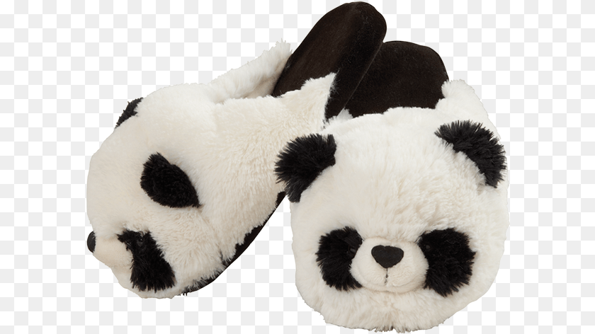 Comfy Panda Slippers Panda Pillow Pet Slippers, Animal, Bear, Giant Panda, Mammal Transparent PNG