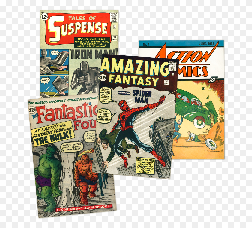 664x700 Comic Book Amazing Fantasy, Comics, Book, Person HD PNG Download