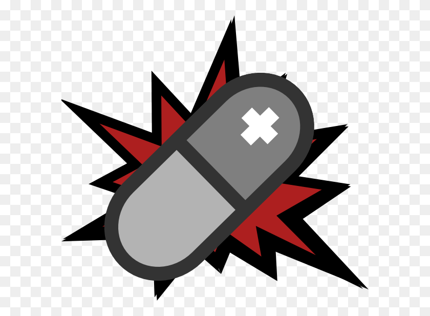 600x557 Comic Book Background, Pill, Medication, Dynamite HD PNG Download
