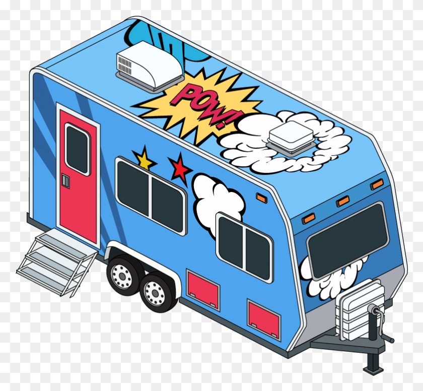 782x718 Comic Con Phase Breaking Bad Trailer, Van, Vehicle, Transportation HD PNG Download