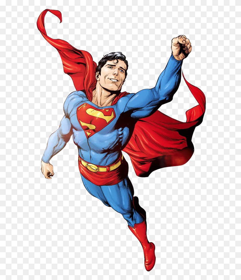 596x917 Comic Superman, Disfraz, Persona, Humano Hd Png